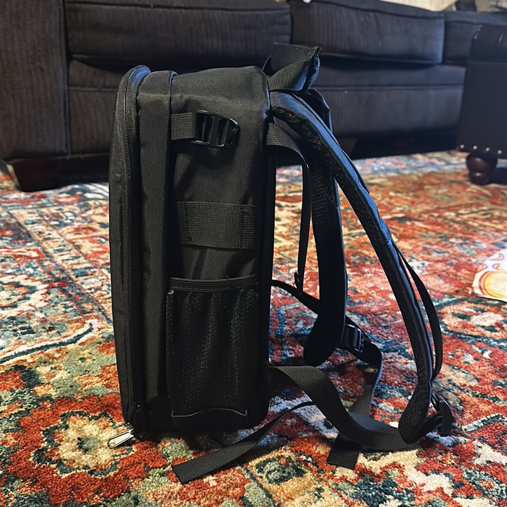 Black Nylon Camera Bag - Picture 6 of 6